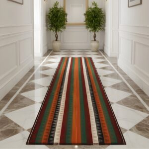 Alternative view of Handgewebter Jajim-Teppich